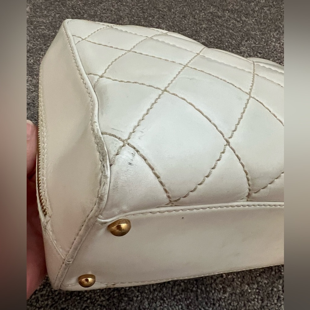 Chanel Bowler Bag w/Gold Hardware - Picture 6 of 17